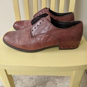 Calvin Klein Jeans Romie Laceless Oxford Berry 8.5